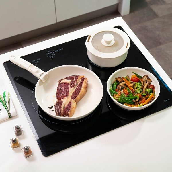 Conjunto de Frigideiras com Cabo Amovível e Tampa Passet InnovaGoods 5 Peças