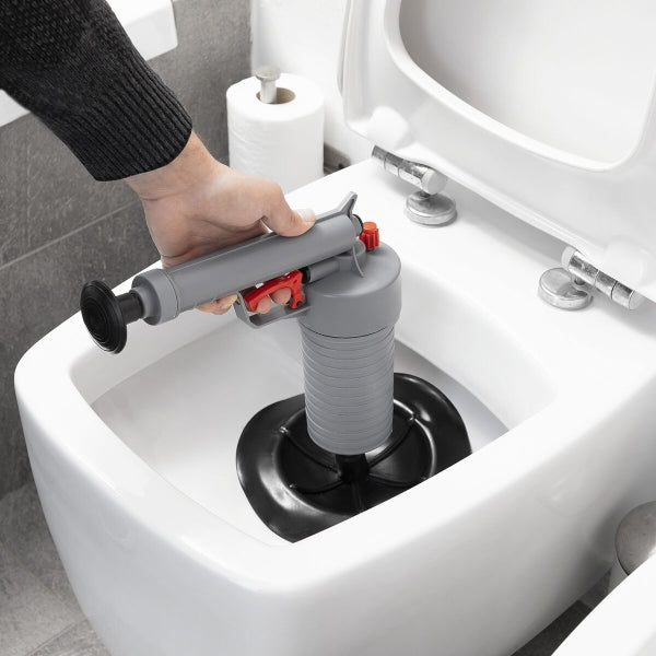 Pistola Desentupidora de Ar Comprimido Universal com Adaptadores KlinGun InnovaGoods